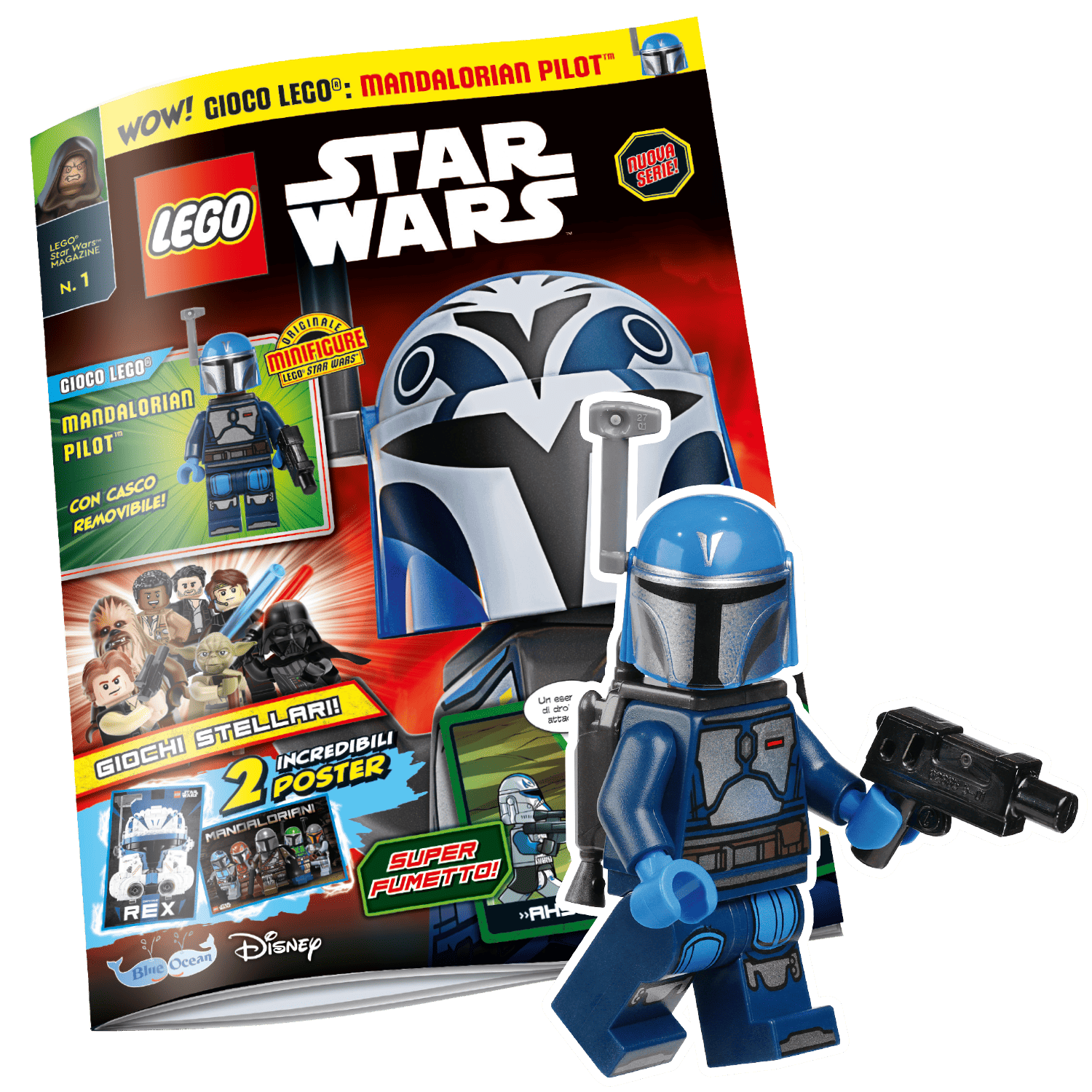 LEGO STAR WARS N.1 - MANDALORIAN PILOT