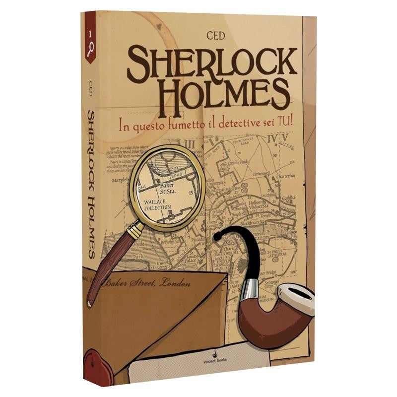 SHERLOCK HOLMES - IN QUESTO FUMETTO IL DETECTIVE SEI TU! - FUMETTOGAME