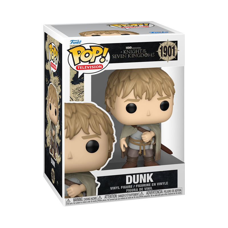 A KNIGHT OF THE SEVEN KINGDOMS - POP FUNKO VINYL FIGURE 1901 DUNK W/CHASE (ASSORTMENT 6PZ) 9CM