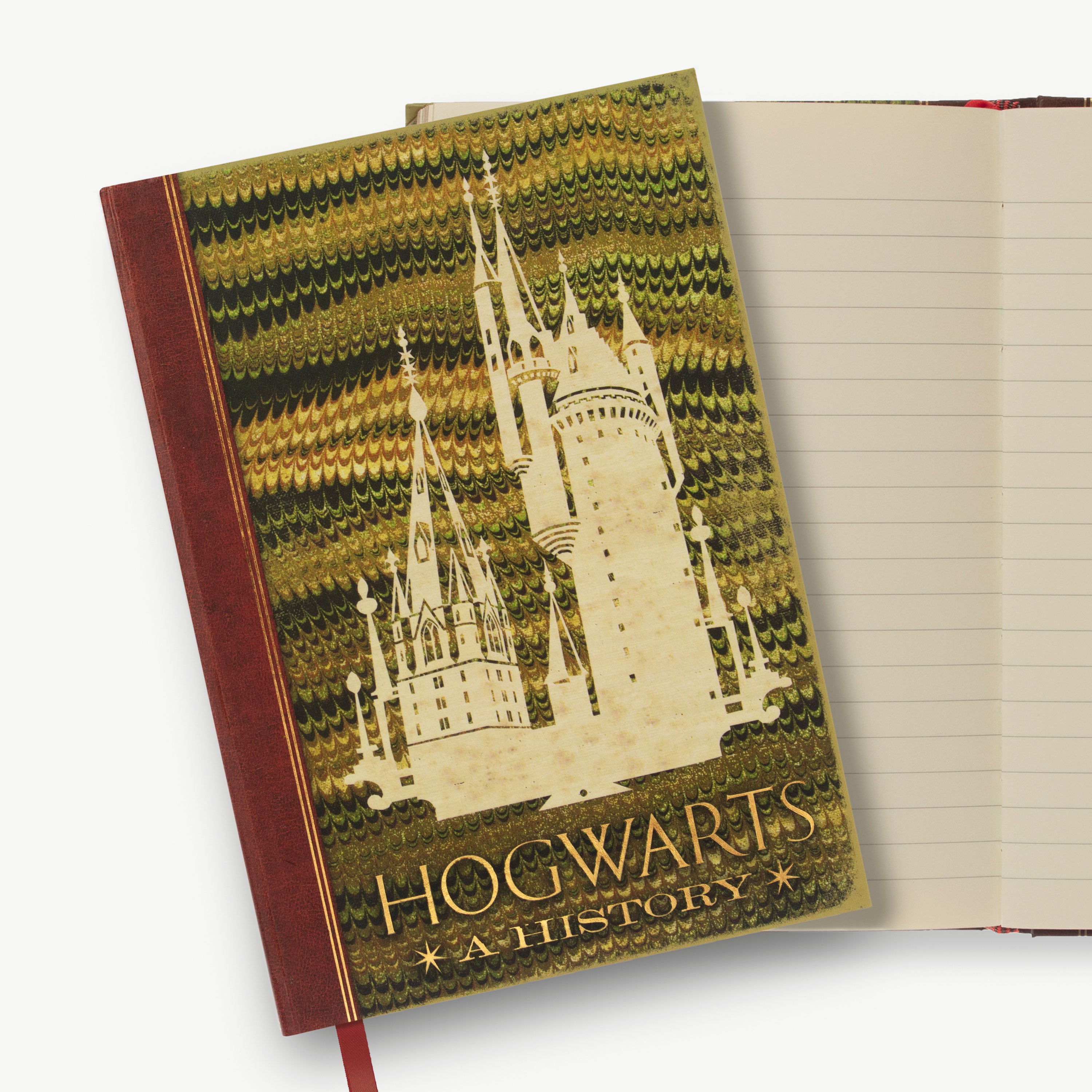 HJ06A - HARRY POTTER - WIZARDING BOOKS: 'HOGWARTS: A HISTORY' NOTEBOOK