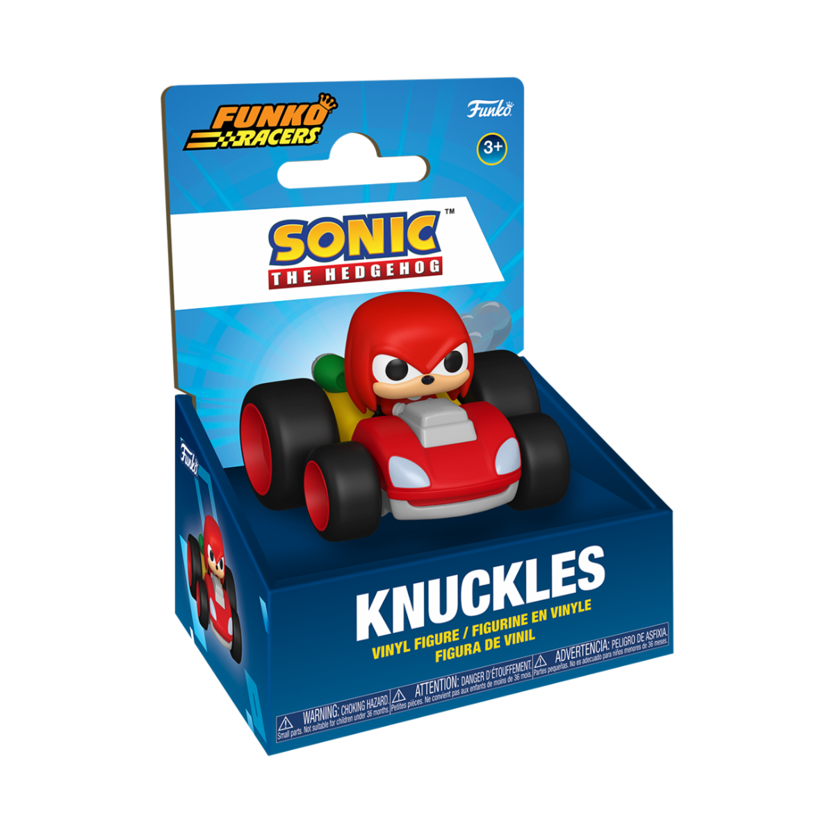 SONIC: THE HEDGEHOG - FUNKO RACERS VINYL FIGURE - KNUCKLES
