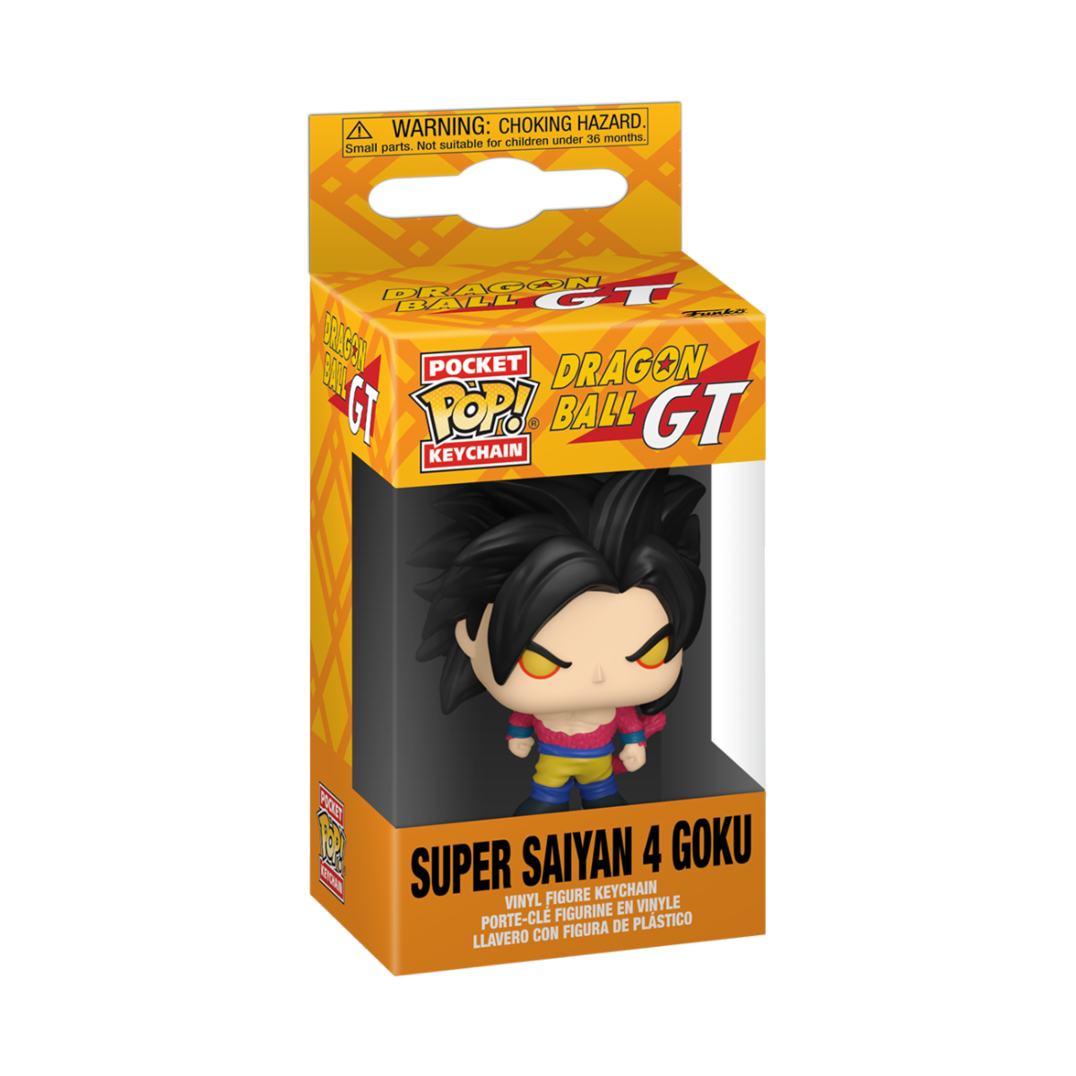 DRAGON BALL GT - KEYCHAIN - SUPER SAIYAN 4 GOKU 4CM