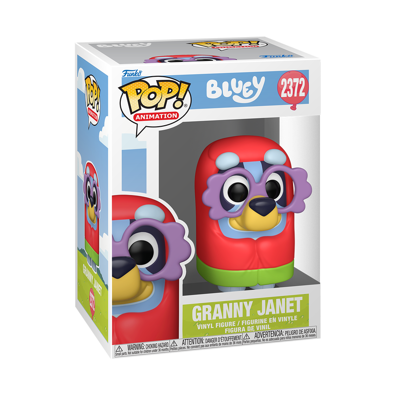 BLUEY - POP FUNKO VINYL FIGURE 2372 GRANNY JANET 9CM