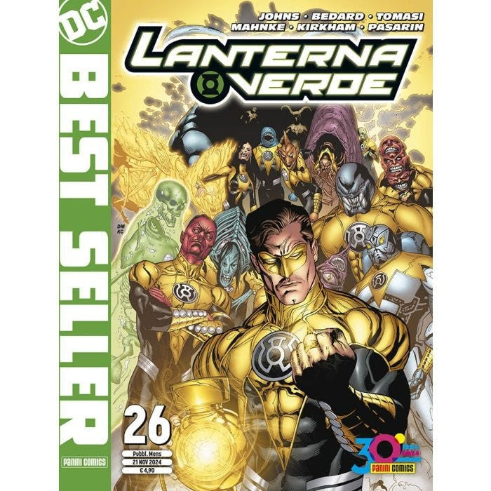 DC BEST SELLER - LANTERNA VERDE DI GEOFF JOHNS VOL.26