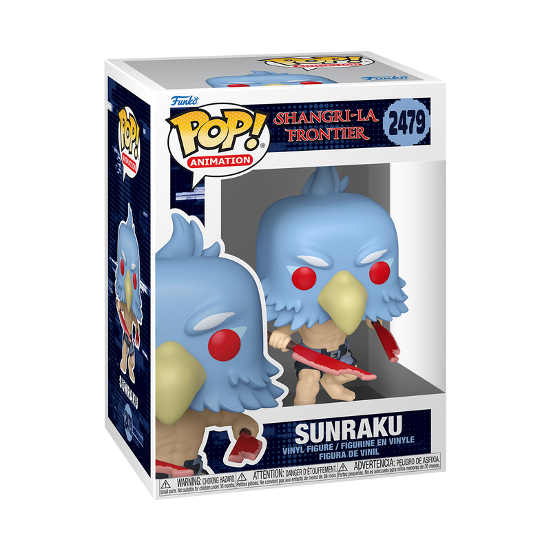 SHANGRI-LA FRONTIER S1 - POP FUNKO VINYL FIGURE 2479 SUNRAKU (ASSORTMENT 6PZ) 9CM