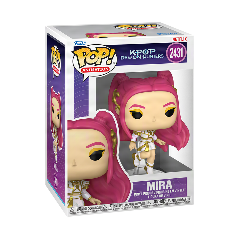 KPOP DEMON HUNTERS S2 - POP FUNKO VINYL FIGURE 2431 MIRA (WHAT IT SOUNDS LIKE) 9CM
