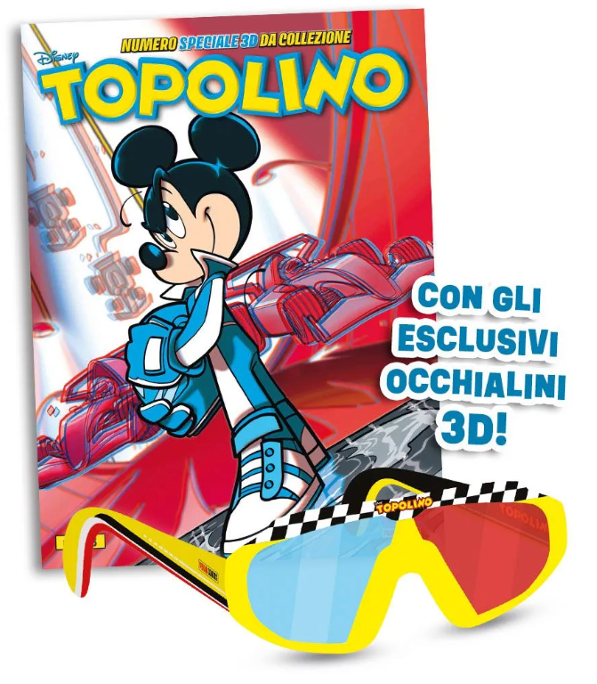 TOPOLINO 3588 - CON OCCHIALINI 3D