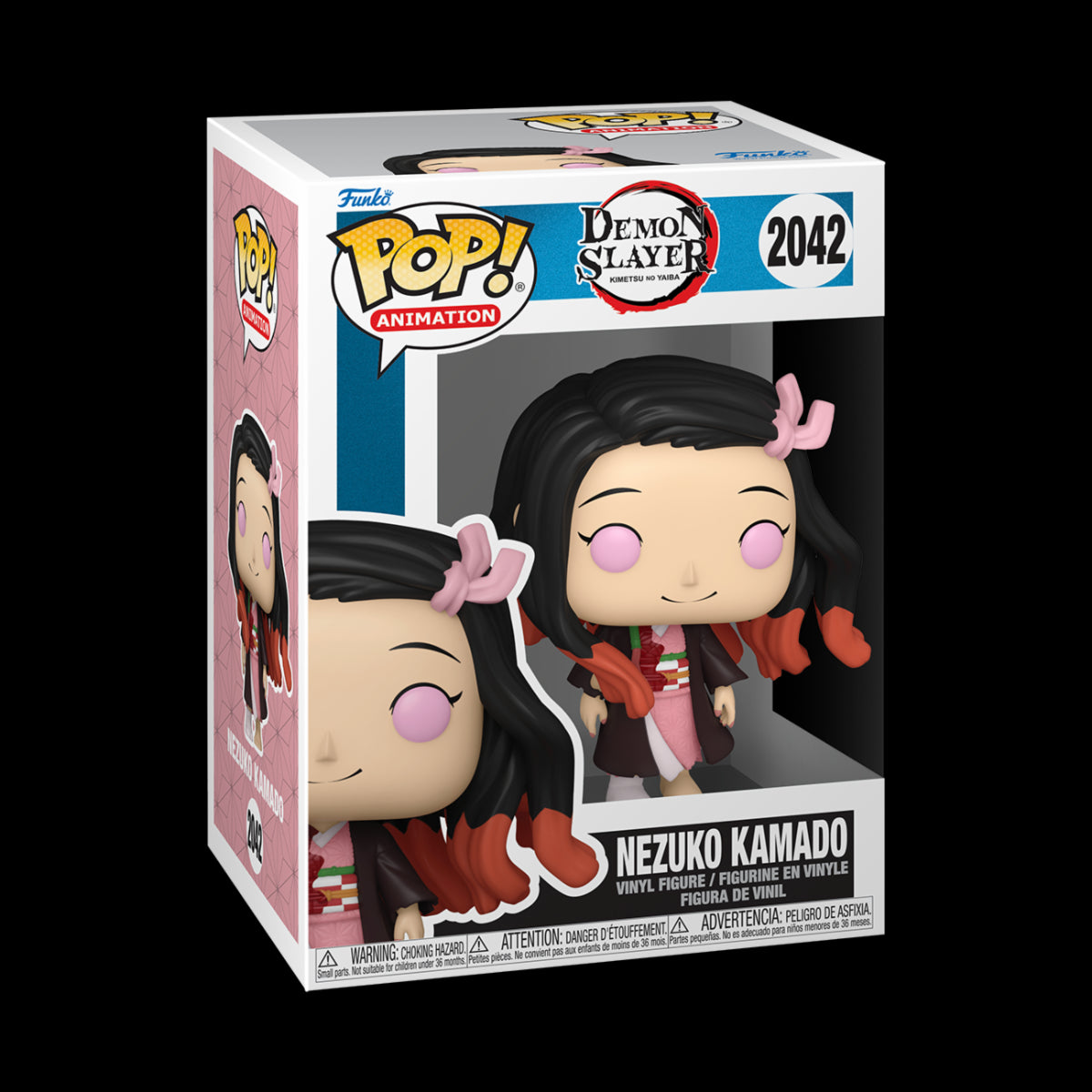 DEMON SLAYER - POP FUNKO VINYL FIGURE 2042 NEZUKO KAMADO (SMILING) 9CM