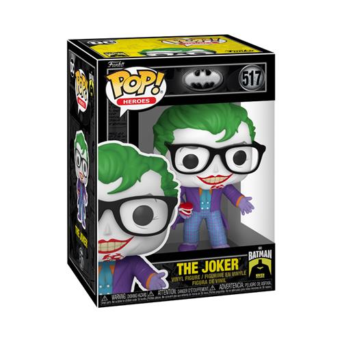 DC COMICS: BATMAN 85TH ANNIVERSARY - POP FUNKO VINYL FIGURE 517 THE JOKER W/ TEETH 9CM