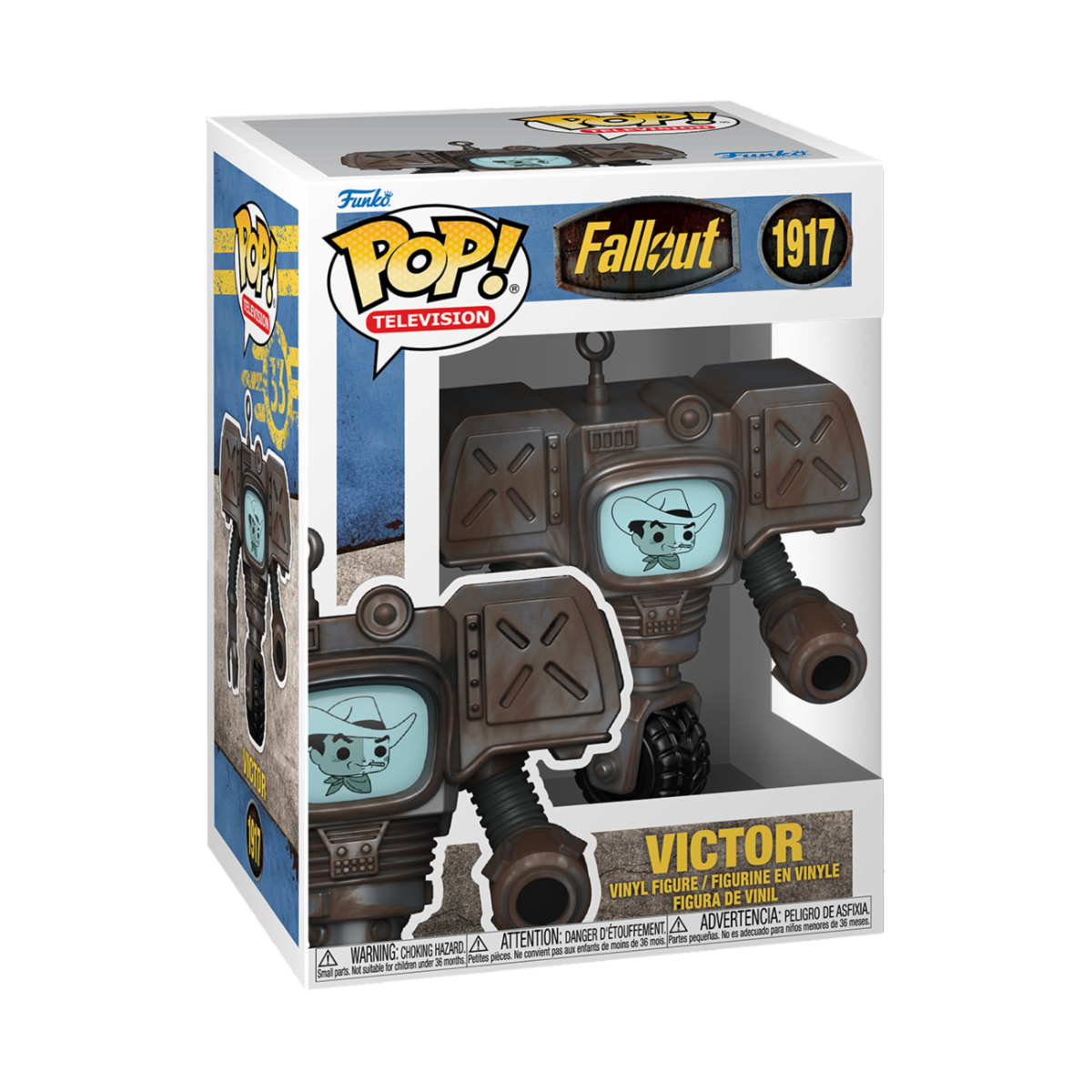 FALLOUT (TV SHOW) S2 - POP FUNKO VINYL FIGURE 1917 VICTOR 9CM