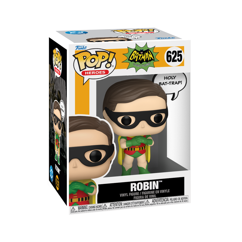 BATMAN 66 S2 - POP FUNKO VINYL FIGURE 625 ROBIN 9CM