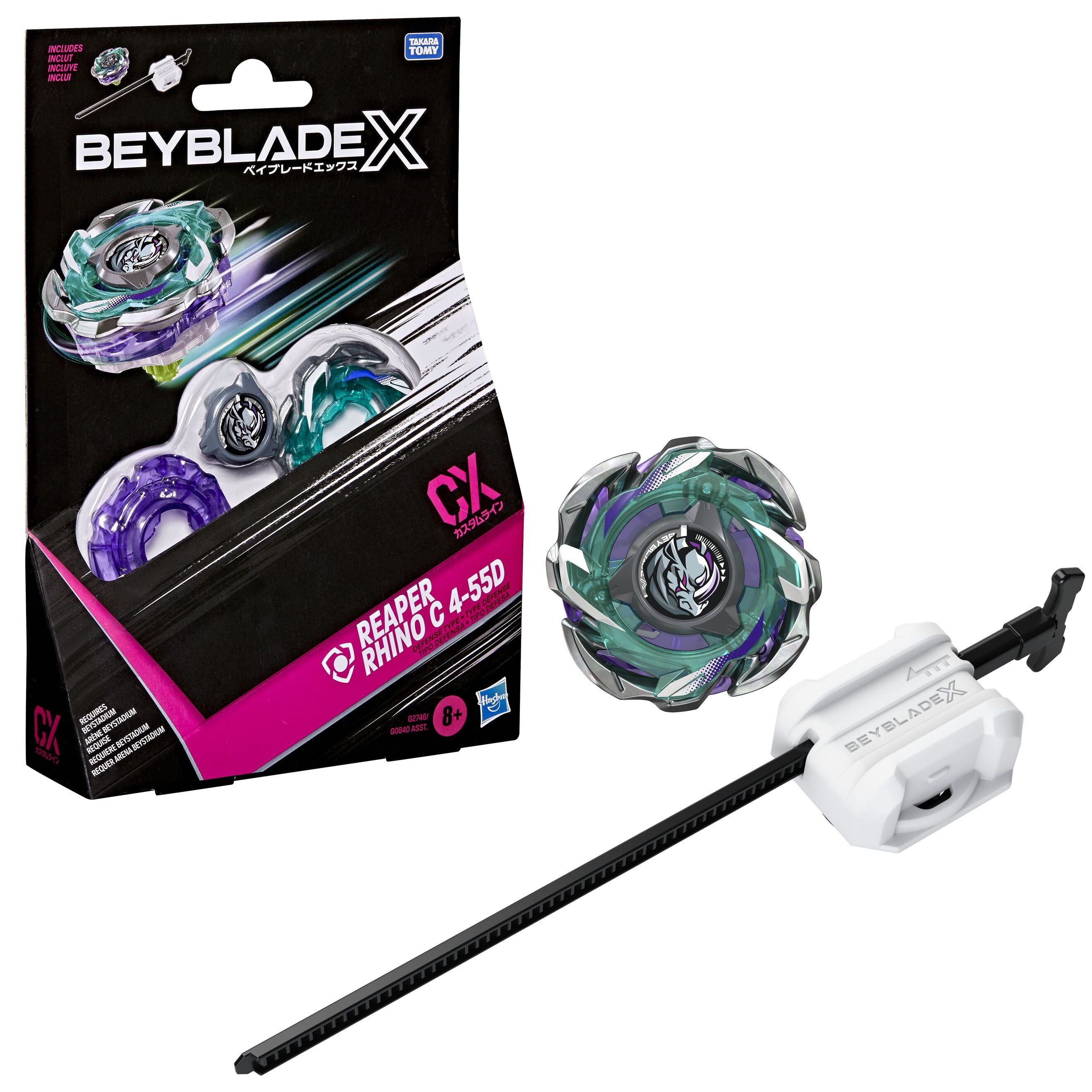 BEYBLADE-X - REAPER RHINO C4 - 55D