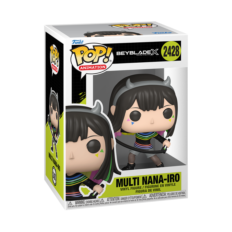 BEYBLADE X - POP FUNKO VINYL FIGURE 2428 MULTI NANA-IRO 9CM