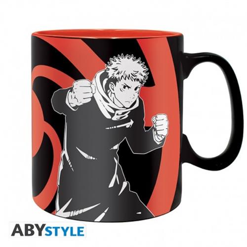 ABYMUGA154 - JUJUTSU KAISEN - TAZZA 460ML - GROUP BLACK & WHITE