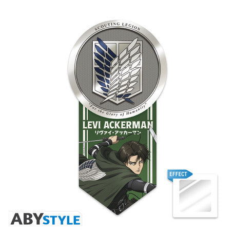 ABYDCO908 - ATTACK ON TITAN - INDIVIDUAL VINYL STICKER - LEVI