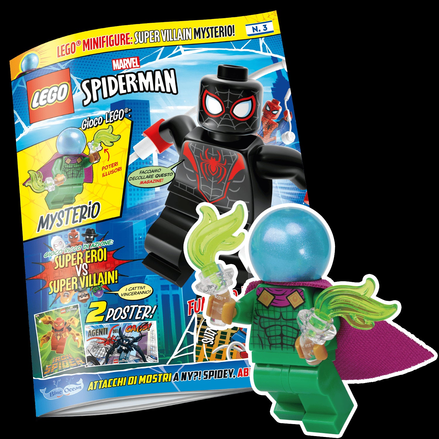 LEGO SPIDER-MAN N.3 - MYSTERIO