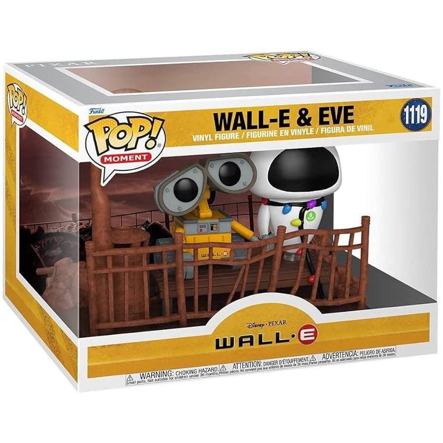 DISNEY: WALL-E - POP FUNKO VINYL FIGURE MOVIE MOMENT 1119 WALL-E & EVE