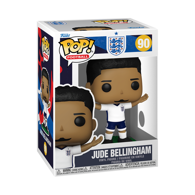 WORLD CUP 2026 - ENGLAND - POP FUNKO VINYL FIGURE 90 JUDE BELLINGHAM 9CM
