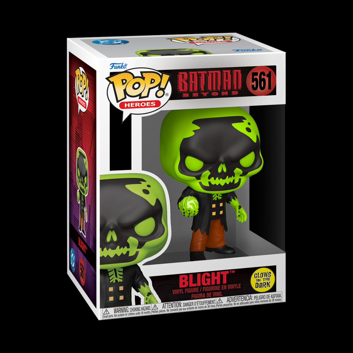 DC COMICS: BATMAN BEYOND - POP FUNKO VINYL FIGURE 561 BLIGHT 9CM