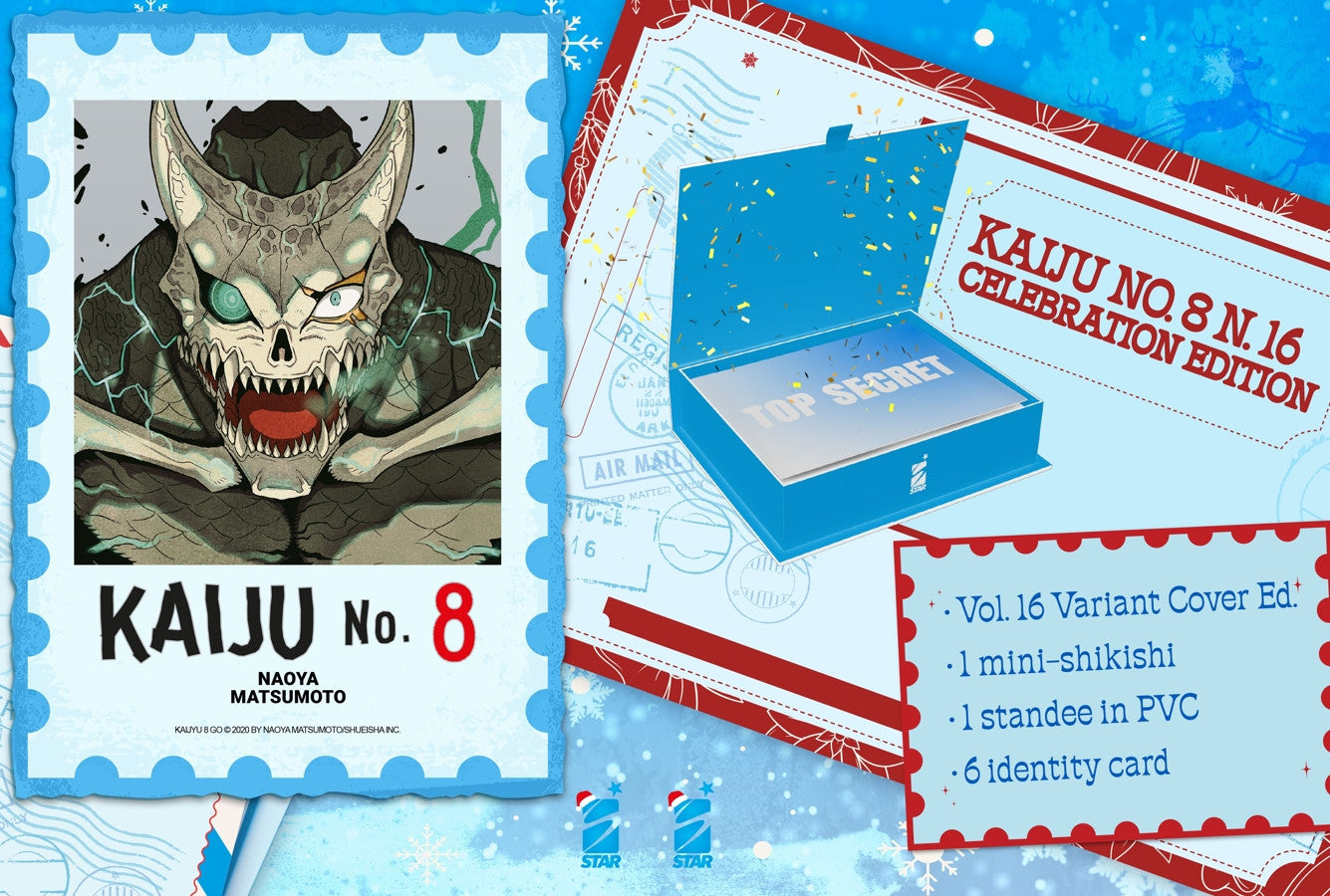KAIJU NO.8 VOL.16 - CELEBRATION VARIANT