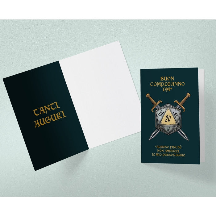 BIGLIETTO AUGURI - BA25 - COMPLEANNO DM