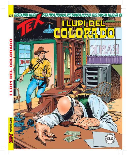 TEX NUOVA RISTAMPA 428 FUMETTERIA - I LUPI DEL COLORADO