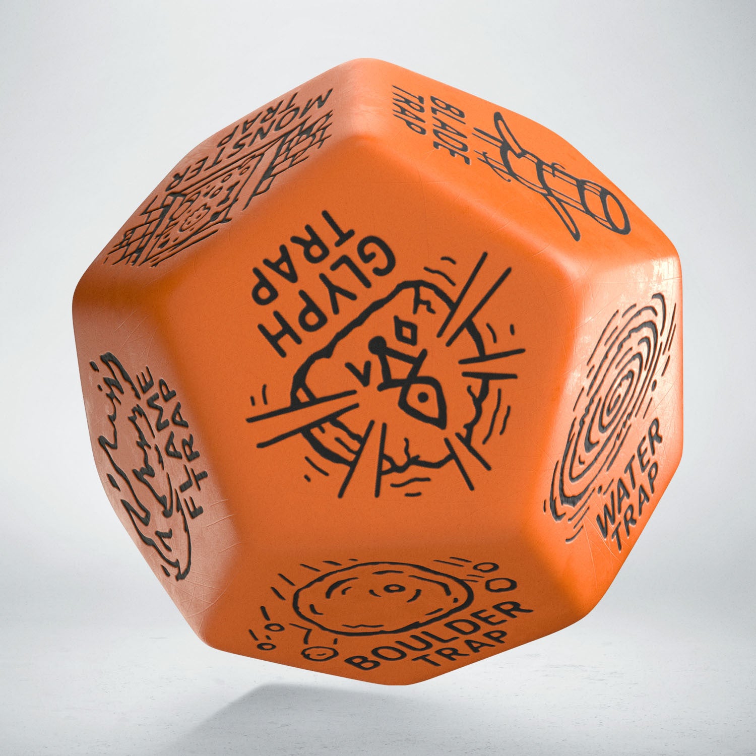 12VTPG02 - TRAP GENERATOR DIE: ORANGE&BLACK