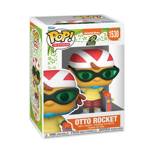NICKELODEON REWIND: ROCKET POWER - POP FUNKO VINYL FIGURE 1530 OTTO ROCKET 9CM