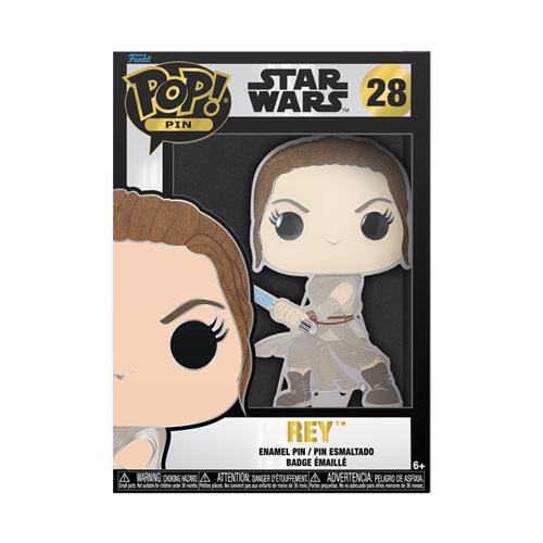 STAR WARS - POP LARGE PIN ENAMEL 28 REY (GW)