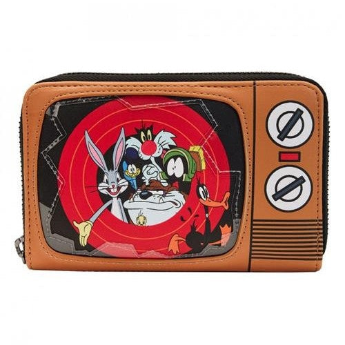 LOONEY TUNES - PORTAFOGLIO CON ZIP - THAT'S ALL FOLKS