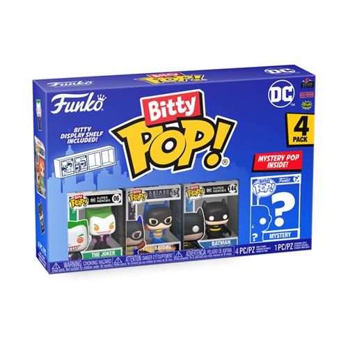 71312 - DC COMICS - FUNKO BITTY POP VINYL FIGURE - THE JOKER (4PK)