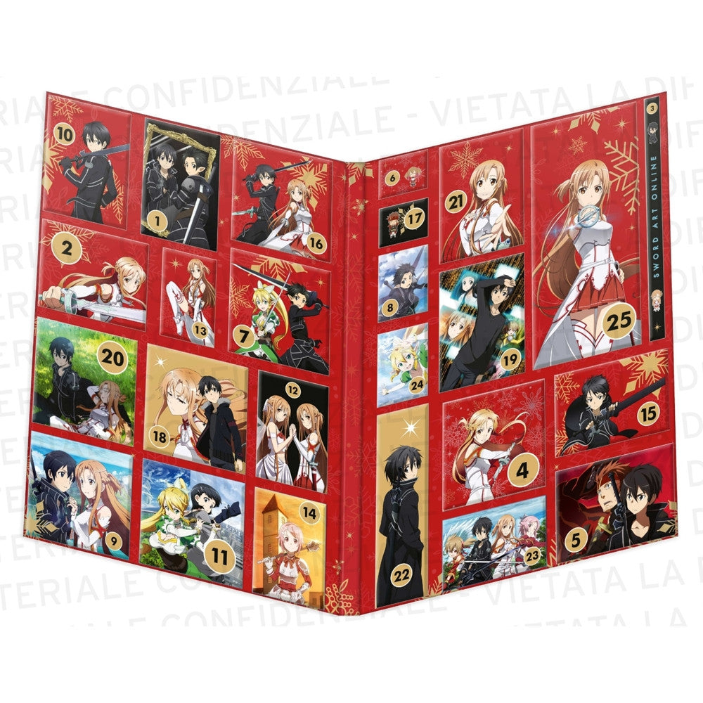 SWORD ART ONLINE - CALENDARIO DELL'AVVENTO