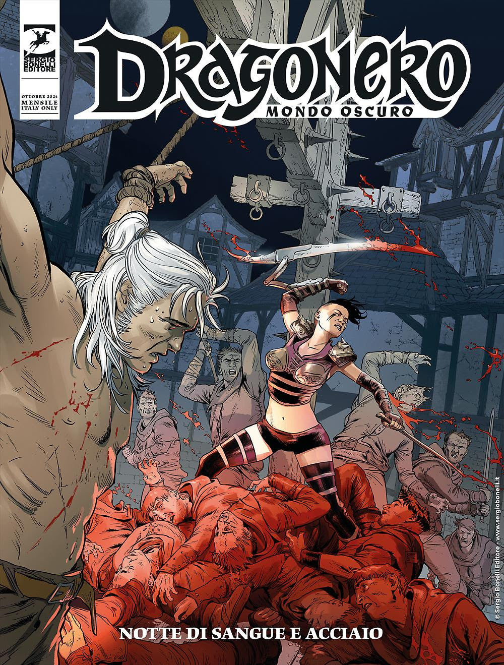 MONDO OSCURO VOL.24 - DRAGONERO 137 - NOTTE DI SANGUE E ACCIAIO