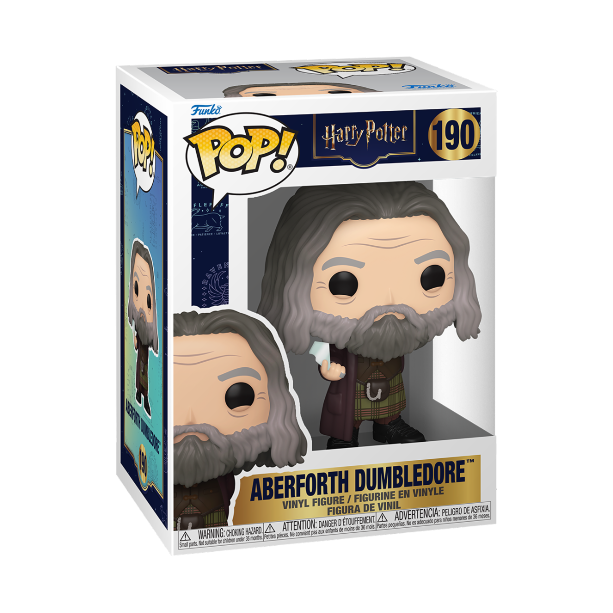 HARRY POTTER S20 - POP FUNKO VINYL FIGURE 190 ABERFORTH DUMBLEDORE 9CM