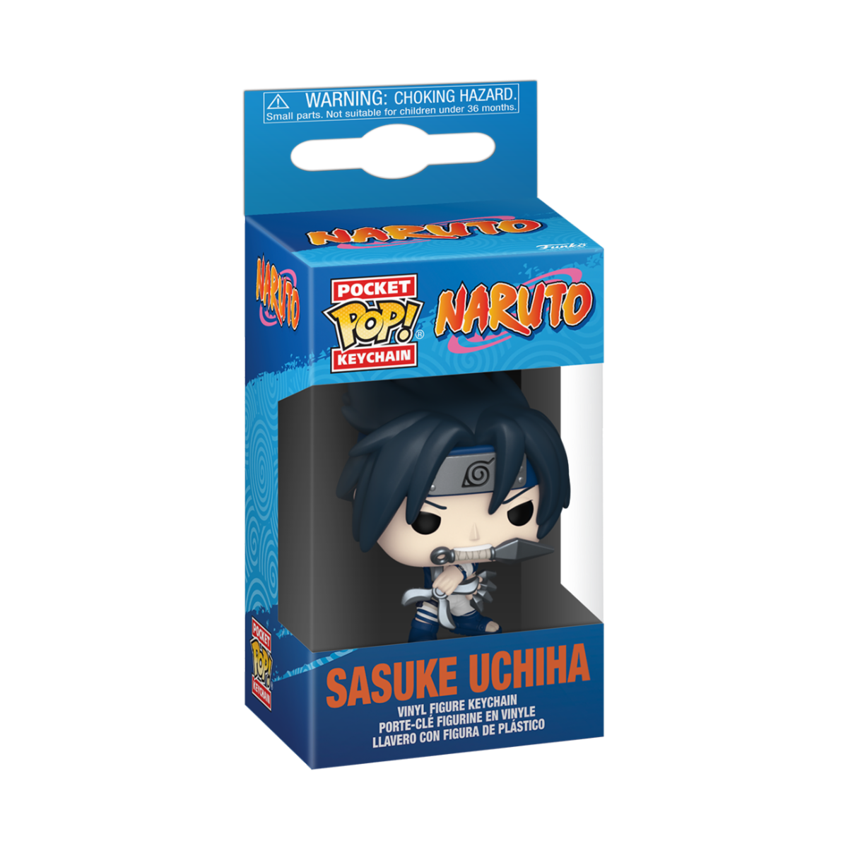 NARUTO: SHIPPUDEN - KEYCHAIN - SASUKE 4CM