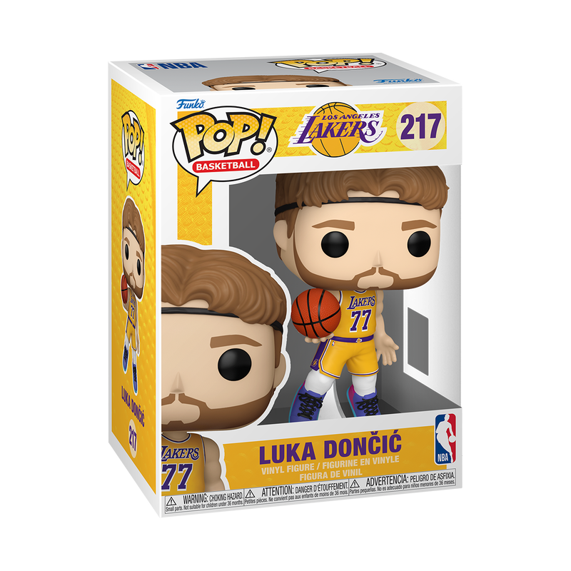 NBA S17 - POP FUNKO VINYL FIGURE 217 LUKA DONCIC (LOS ANGELES LAKERS) 9CM