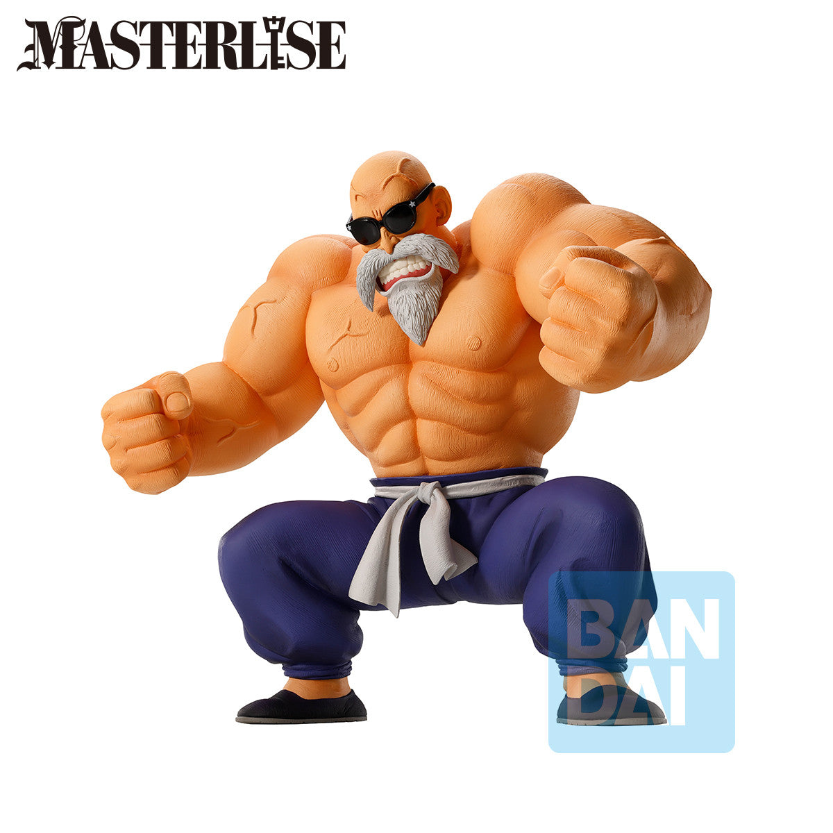 68415 - DRAGON BALL - ICHIBANSHO FIGURE FROM ICHIBAN KIJI - SON GOKU TRAINING SECTION - MASTER ROSHI - STATUA 21CM
