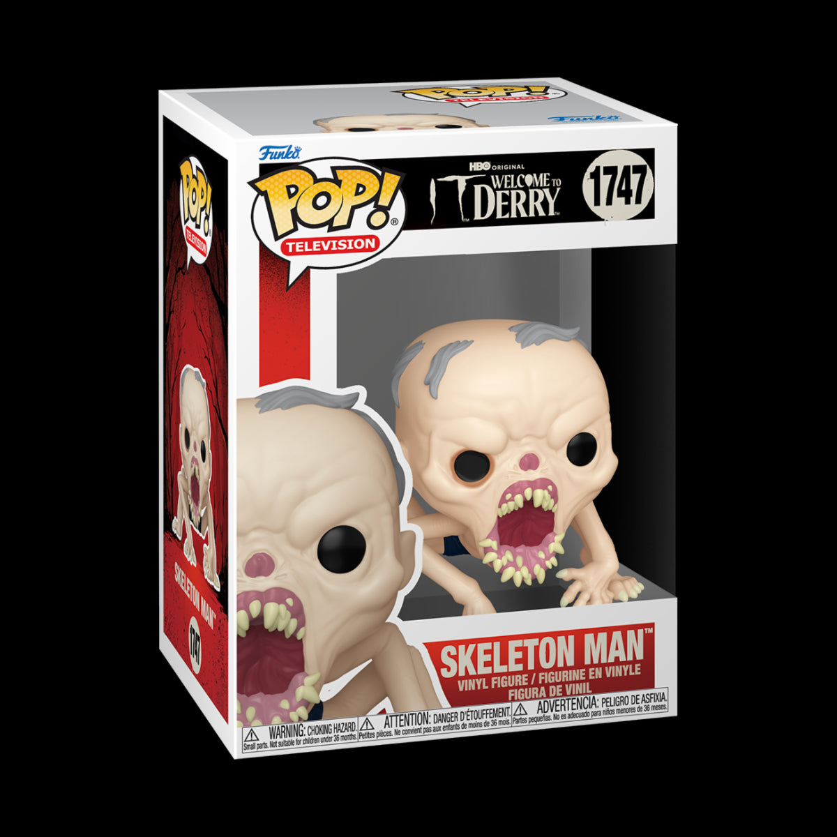IT: WELCOME TO DERRY - POP FUNKO VINYL FIGURE 1747 SKELETON MAN 9CM