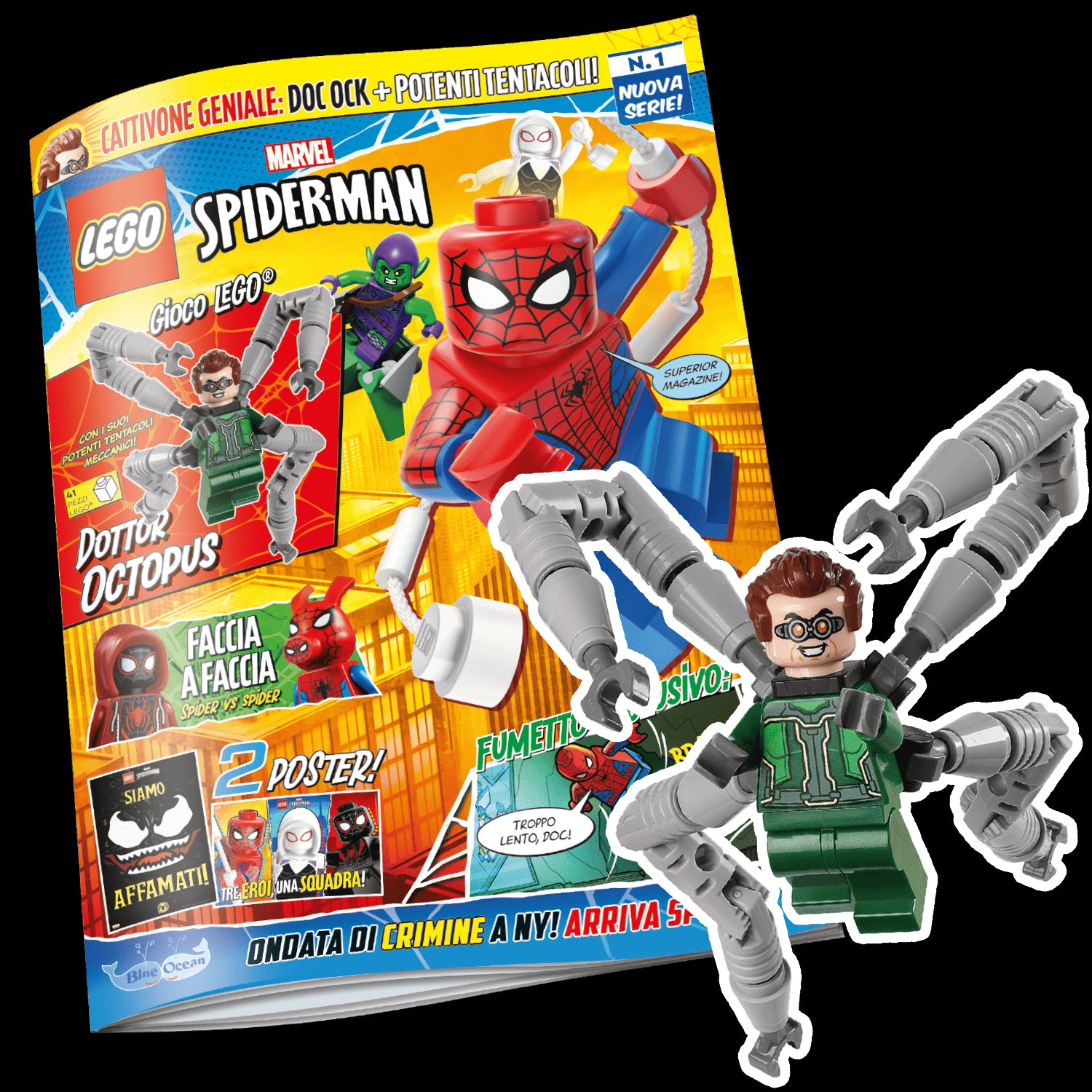 LEGO SPIDER-MAN N.1 - DOTTOR OCTOPUS