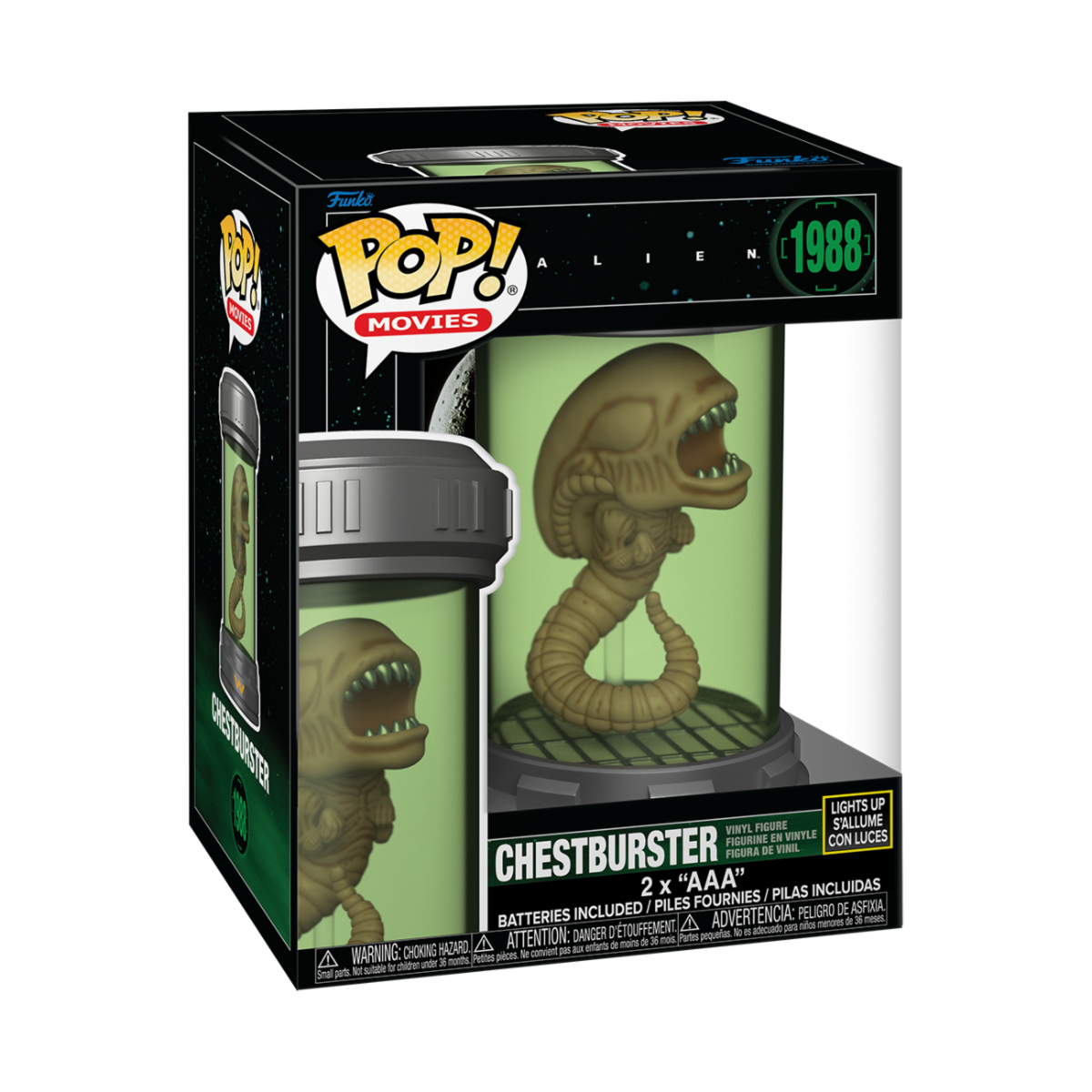 ALIEN S2 - POP FUNKO PREMIUM SFX VINYL FIGURE 1988 CHESTBURSTER 9CM
