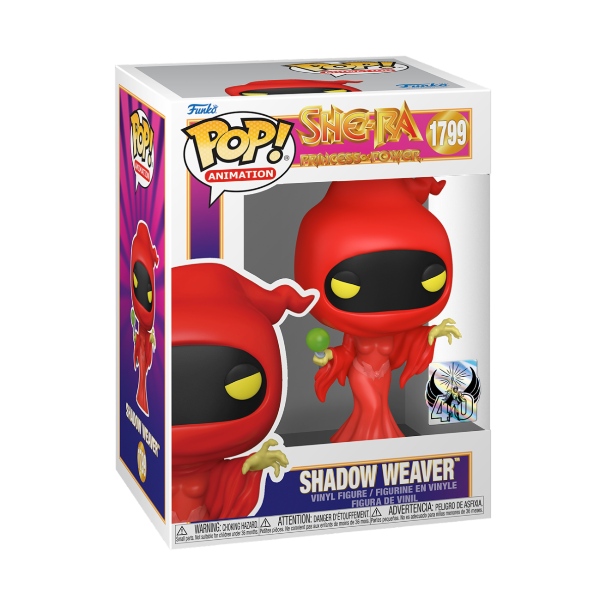 SHE-RA - POP FUNKO VINYL FIGURE 1799 SHADOW WEAVER 9CM