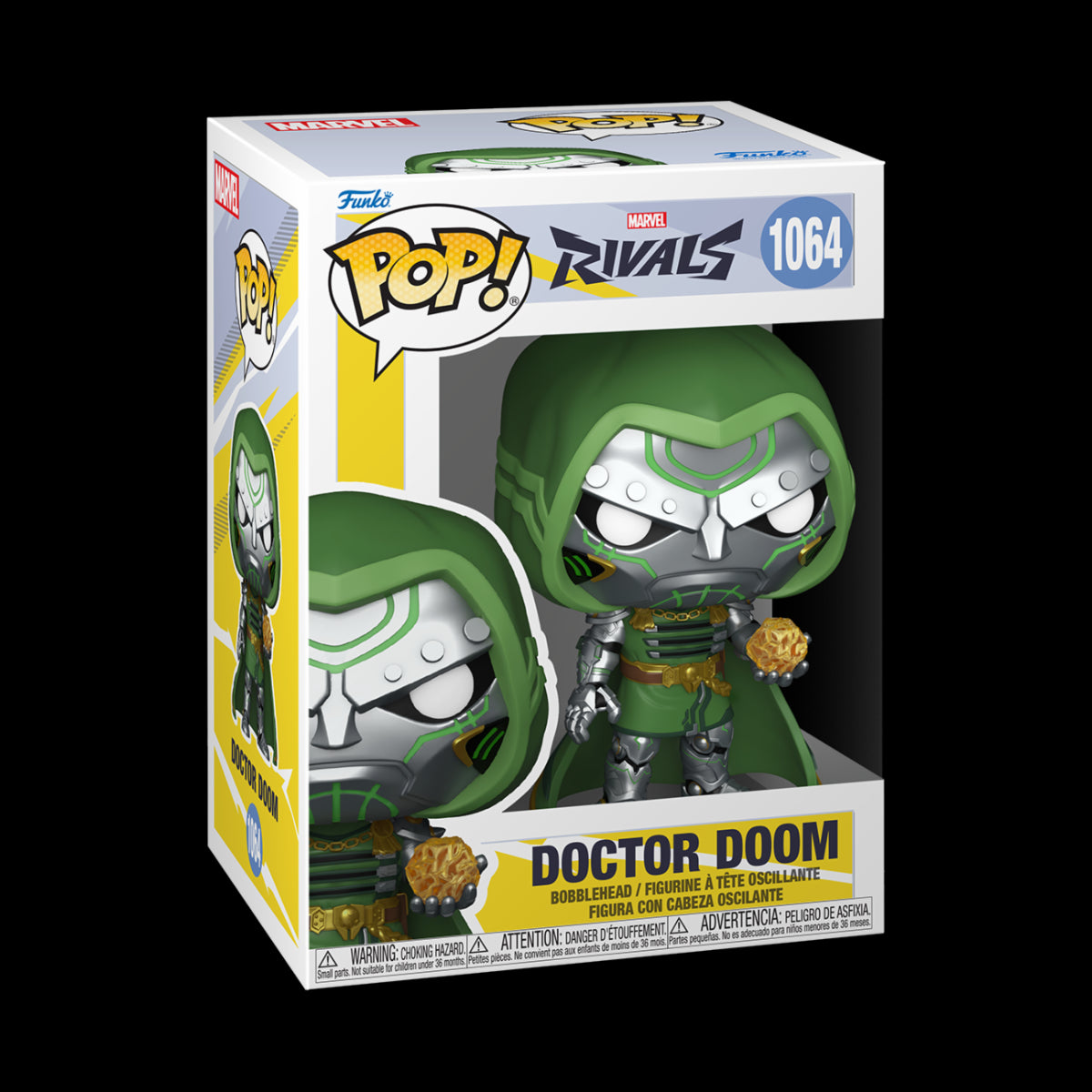 MARVEL: RIVALS - POP FUNKO VINYL FIGURE 1064 DOCTOR DOOM 9CM