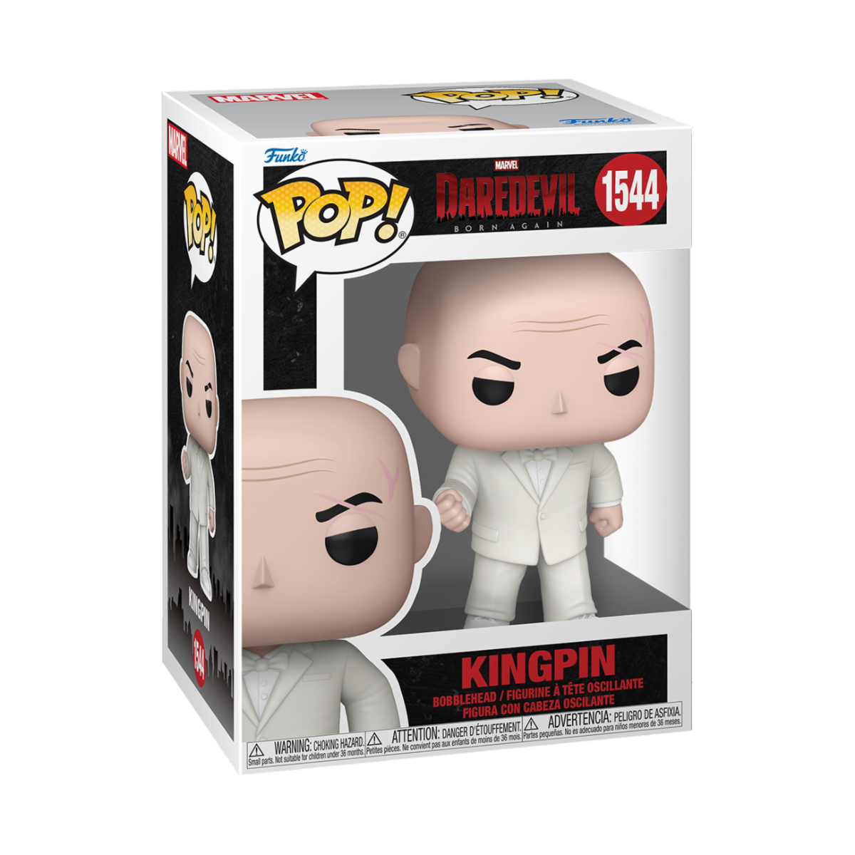 MARVEL: DAREDEVIL BORN AGAIN - POP FUNKO VINYL FIGURE 1544 FISK 9CM
