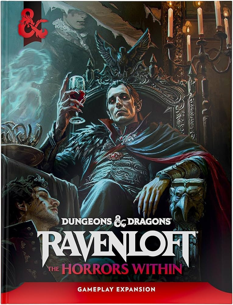 D&D 5.0 - RAVENLOFT: THE HORRORS WITHIN - HARD COVER - ENG