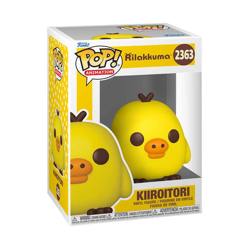 RILAKKUMA S1 - POP FUNKO VINYL FIGURE 2363 KIIROITORI 9CM