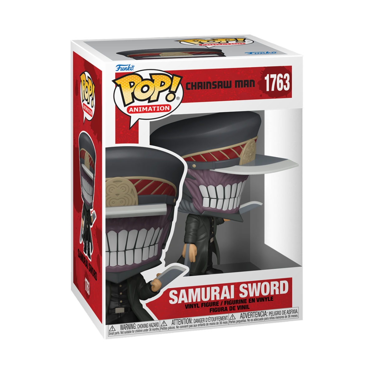 CHAINSAW MAN - POP FUNKO VINYL FIGURE 1763 SAMURAI SWORD 9CM