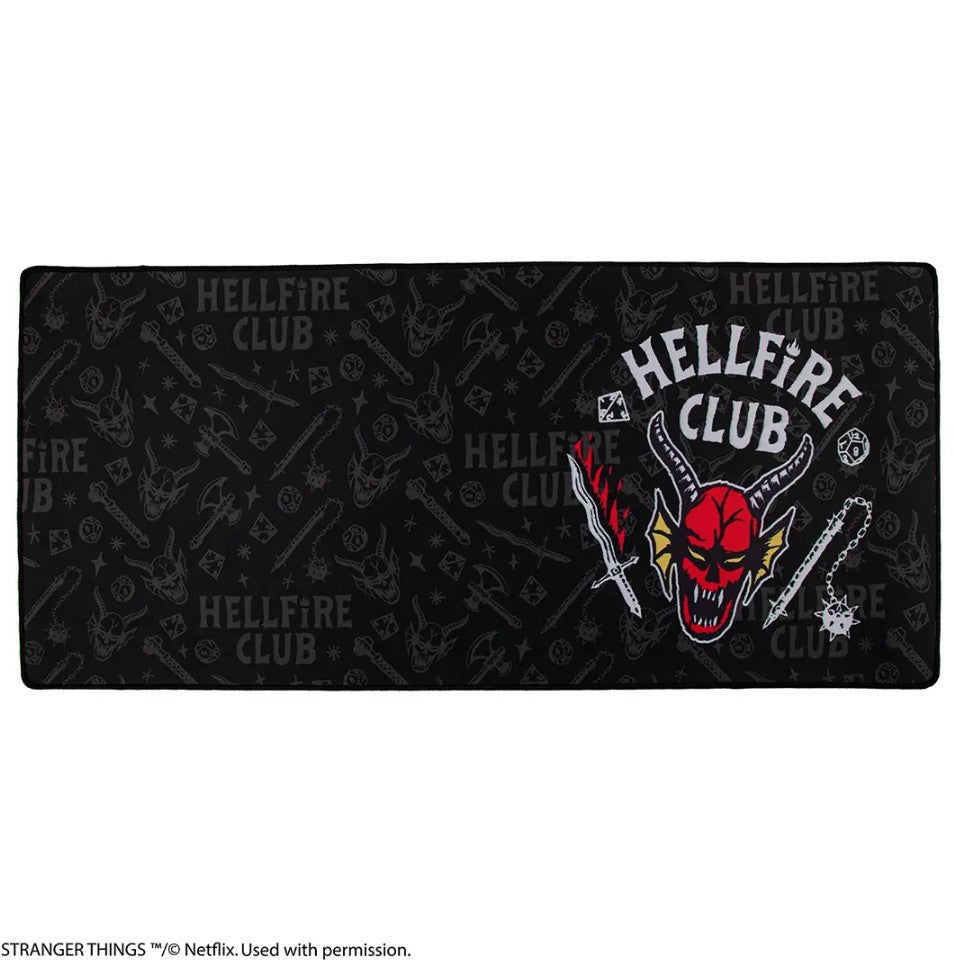 CR2580 - STRANGER THINGS - TAPPETINO DA SCRIVANIA - HELLFIRE CLUB