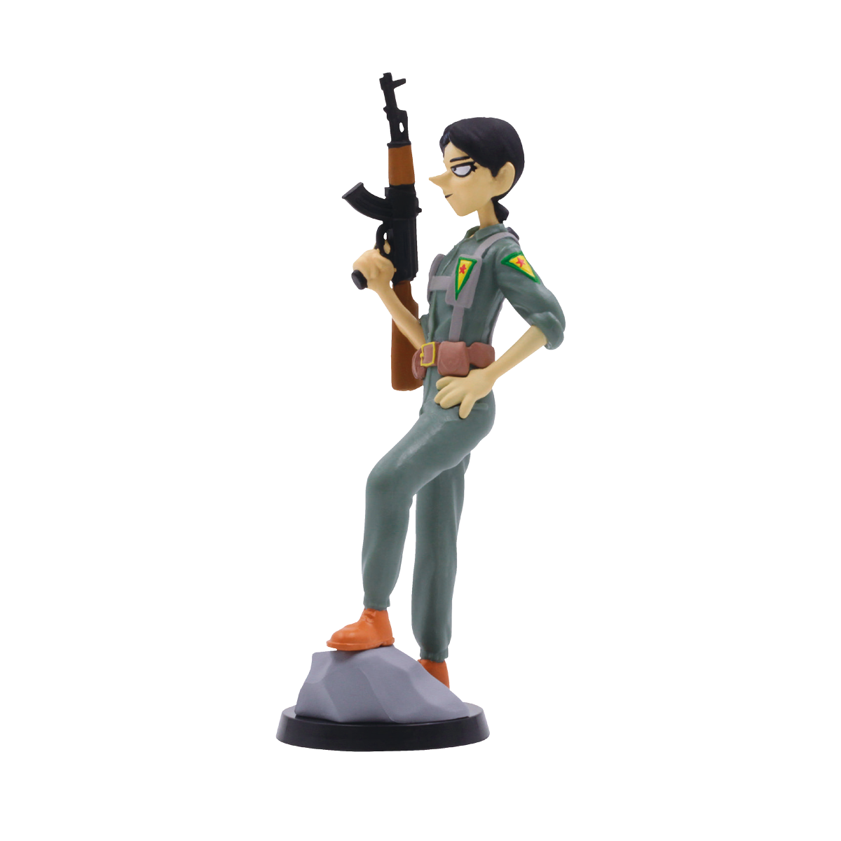 ZEROCALCARE - 3D COLLECTION - COMBATTENTE CURDA - STATUA 12CM