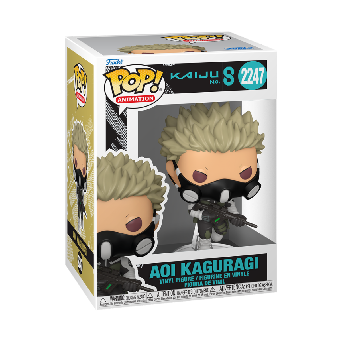 KAIJU NO8 - POP FUNKO VINYL FIGURE 2247 AOI KAGURAGI 9CM