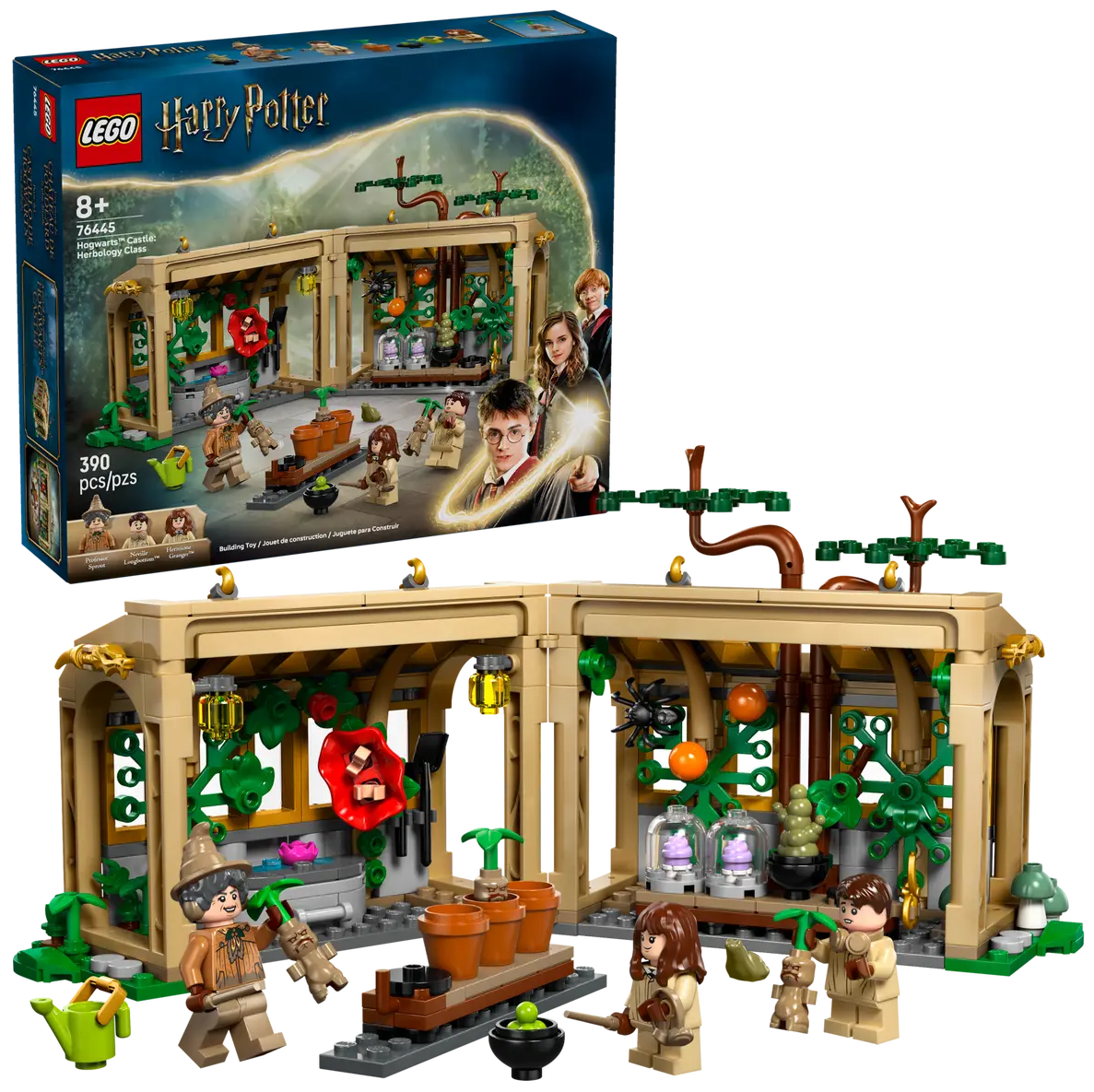 76445 - HARRY POTTER - CASTELLO DI HOGWARTS: LEZIONE DI ERBOLOGIA